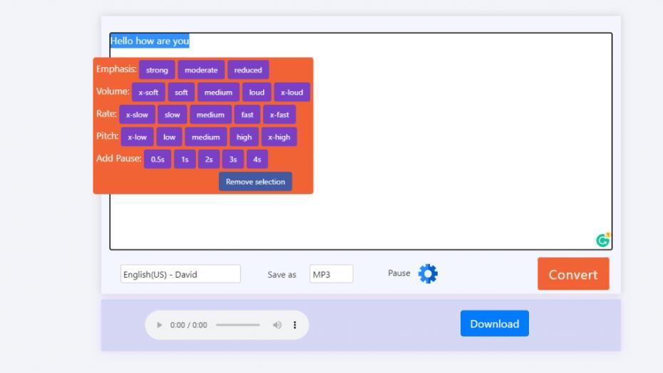 Notevibes realistic AI voice generator